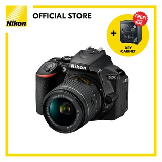 Nikon Camera DSLR D5600 18-55mm VR Kit Lens DX-Format
