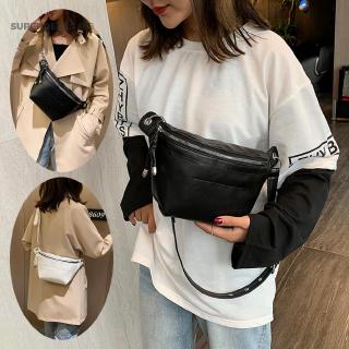[SD]Fanny Chest Pack Women Leather Multi-function Waist Shoulder Crossbody Bag