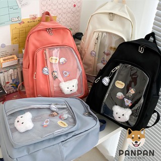 ITABAG LAPTOP - Transparent compartment school backpack (for 15.6") DOES NOT INCLUDE INSIDE ACCESSORIES