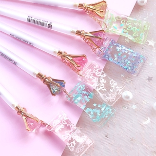 0.5/0.7Mm Cute Diamond Mechanical Pencil Kawaii Candy Pendant Automatic Pencil for Kids Girls Office School Stationery Supplies