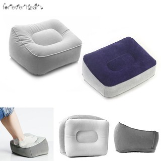♬♪♬ Portable Inflatable Foot Rest Pillow Cushion PVC Air Travel Office Home Leg Up Footrest