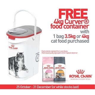 🔥Royal Canin 3.5kg/4kg {Free Curver Food Container}