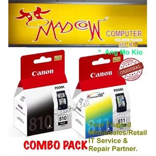 CANON PIXMA PG-810 and CL-811 INK CARTRIDGE( Black and Colour)