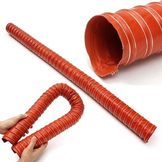 64mm 2.5" Silicone Air Ducting Flexible Brake Cold Induction Intake Pipe Hose
