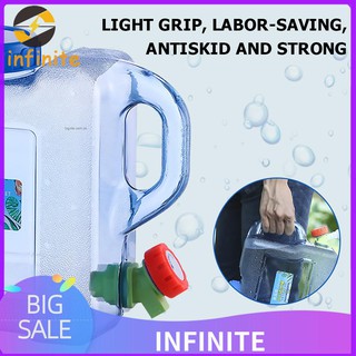 [infinij]5L Outdoor Water Bucket Portable Tank Container with Faucet for Camping