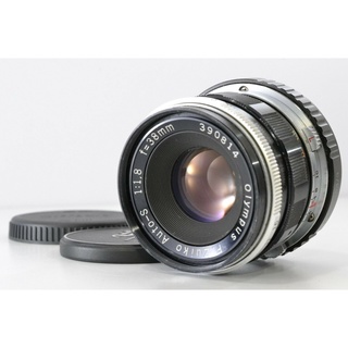 【Direct From Japan】Olympus F.Zuiko Auto-S 38mm F1.8 Lens w/ Pen F to M4/3 Adapter JAPAN 3701