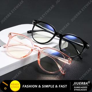 【READY STOCK】Computer Glasses Anti Blue Eyeglasses Retro Round Frame Eyeglasses Women/Men