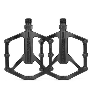 E&Y 1 Pair PROMEND Mountain Bike Pedal Lightweight Aluminium Alloy Bearing Pedals for BMX Road MTB bicycles Accessories