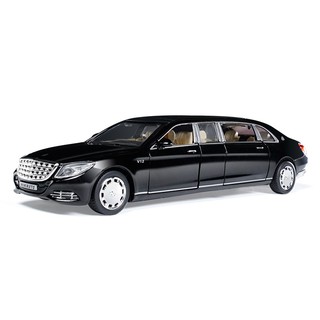 Jianyuan Simulation Children's Boxed Extended version Maybach Alloy toy car model