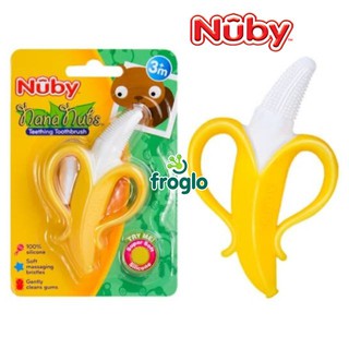 [US Brand] Nuby NanaNubs™ Banana Massaging Teether Toothbrush