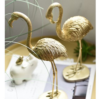 Desktop Flamingo Statue Table Resin Sculpture Craft Ornament Decoration for Living Room Office