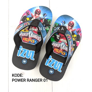 Power Ranger Sandals 01 | Free Name