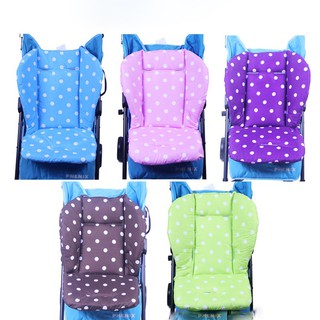 Lovely Polka Dot Baby Stroller Universal Thick Cotton Seat Cushion (1)