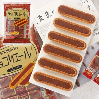 Japan Bourbon North Japan Chocolate Sandwich Wheat Germ Cake 14 (110g)