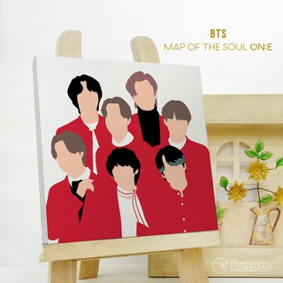 Bts MAP Off THE SOUL Paint BY NUMBERS KIT Rm JIN SUGA J-HOPE JIMIN V JK Package Packing BTS