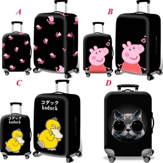 [18" To 32" ] Cartoon peggy duck Large Thick Luggage suitcase Cover