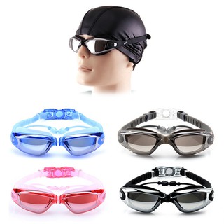 Swimming Goggles Anti-Fog UV Protection Crystal Clear Vision
