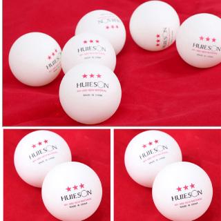 Huieson 100pcs/bag 3Star Table Tennis Ball 40+ High Quality New Material Trainning Ping Pong Balls Chinese PingPong Ball
