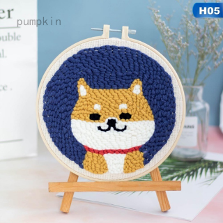 Creative Wool Handmade Embroidery Diy Material Kit Embroidery Needlework Training Kit Home Decoration