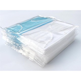 Individually Packed Face Masks - Individually Packed (10 pieces) [3-ply, Hygiene, Disposable, Convenient]