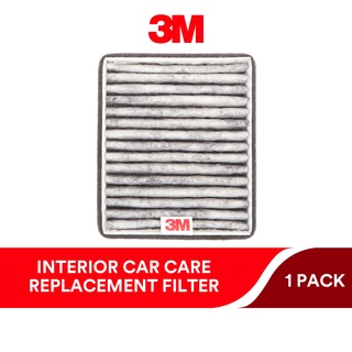 3M Vehicle Air Purifier Replacement Filter, 1/Pack, PM2.5 Dust Particles, 4 Layer Filtration System, 99% Filtration