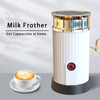 ⚡IN STOCK⚡24H shipping⚡ Milk Frother, Electric Milk Steamer Soft Foam Maker for Hot and Cold Milk Froth, Cappuccino, Coffee, Latte, Double Wall Milk Warmer Heater with Extra Whisks