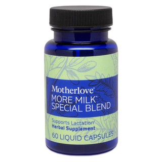 Motherlove - Breastfeeding, More Milk Special Blend Herbal Supplement (60 liquid capsules)