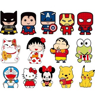 BABY HOUSE 5Pcs\pack Chinese New Year 2021Kids Gifts Cartoon Red Envelope Year of The OX Superhero Series Iron Man Spiderman Thor KT Cat Winnie