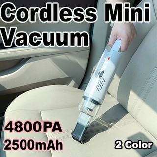 Cordless Mini Vacuum 2500mAh 4800PA car vacuum handheld