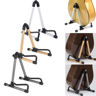 Yin Folding Electric Acoustic Bass Guitar Stand A Frame Floor Rack Holder