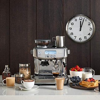 Breville the Barista Pro BES878 Automatic Espresso Machine w/Integrated Conical Burr Grinder Brushed Stainless Steel (87