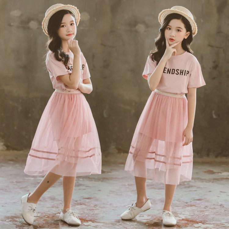 🌈Kids Boutique🌈 Kids Loose Shirt Children Comfortable T-shirt Girls Fashion Cotton Tops (1)