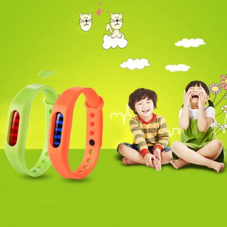Summer Baby Kids Anti Mosquito Pest Insect Repellent Wrist Band color random