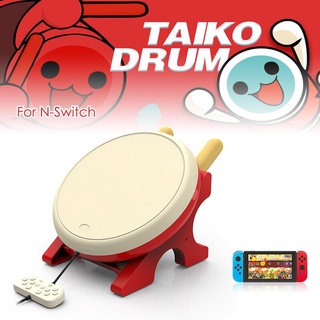 New Gaming TAIKO DRUM with Drumsitck for Nintendo Switch Connect to NS-SWITCH Console Game Accessories
