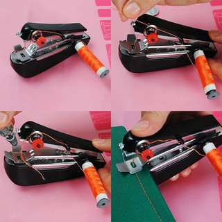 Mini Portable Needlework Cordless Hand-Held Clothes Fabrics Sewing Machine