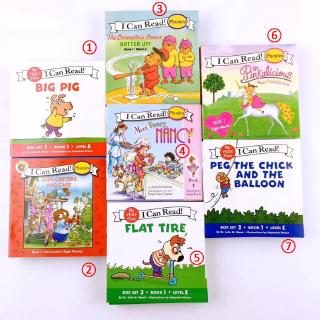 7Sets I Can Read 84Books Berenstain Bears English Story Picture Books Phonics Illustrated Book Education