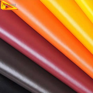 [Shop Malaysia] Plain Weave PU Leather Systhetic Fabric Faux Leather Leatherette For Sewing Bag Clothing Sofa Car Material DIY