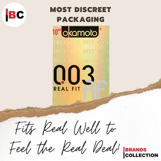 Okamoto 003 Real Fit 10s Condom