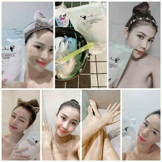 [Shop Malaysia] STOCK 🌰 ORIGINAL 👍 300Gram U Trang Cafe Scrub , Whiten skin - Face & Body 🇻🇳 Main VietNam 😍