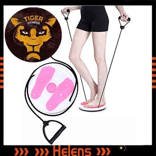 🐯Tiger fitness🐯Figure Trimmer Magnet Balance Rotating Board Pull Rope 10.63"(Approx.27cm) Diameter A Grade ABS Strength Training Physical Therapy Weight Loss Waist Twisting Exercise & Fitness Gym Workout For