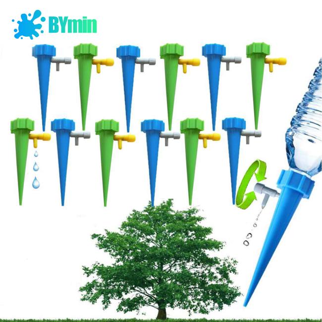 12PCS Home Automatic Plant Watering Tool Drip Irrigation System Gardening