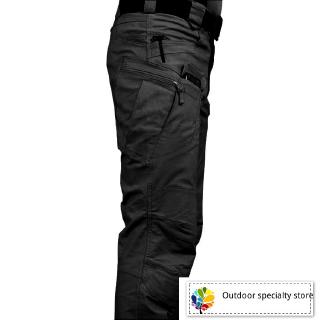 IX7 Tactical Cargo Pants Trousers Combat Multi-Pockets Training Overalls Pants