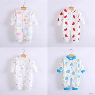 🍒 Lifetime 🏝Autumn Baby Boy Girl Floral Print Romper Infant Long Sleeve Children Bodysuit