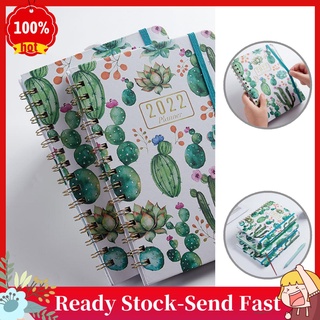 BET Weekly Monthly Plan Schedule Book A5 2022 Time Management English Daily Weekly Planner Impermeable for Student