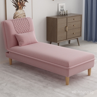 Multifunctional Chaise Longue Sofa Bed Lazy Sofa Folding Sofa Bed Removable and Washable Fabric Sofa Small Apartment ETQf
