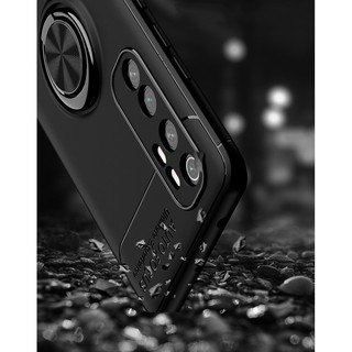 ▤❀Soft Silicone Cases OPPO Reno4 Reno 4 Pro 4G 5G Casing with Metal Finger Ring Holder Stand Back Cover Car Magnetic