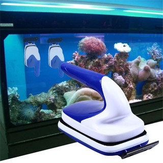 ♈♚✲Aquarium Fish Tank Glass Algae Scraper Cleaner Tool Magnetic Magnets Brush