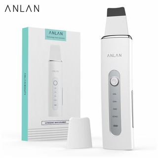 ANLAN Ultrasonic Skin Scrubber Facial Cleansing Blackhead Remover Facial Peeling Pore Cleaner Rechargeable