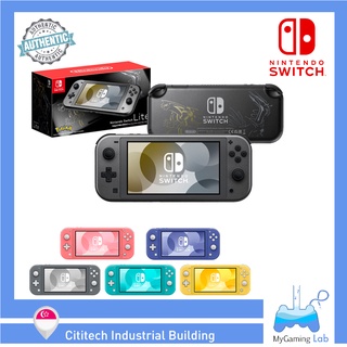 [SG]★Local Set★Nintendo Switch Lite Console Dialga & Palkia Edition - Singapore Nintendo Official Warranty