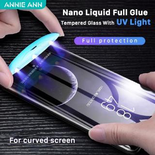 Samsung Galaxy S20 Plus S20 UItra S10Plus S10 S9 Plus S8 Note9 Note10 Pro Nano Liquid Full Glue Tempered Glass